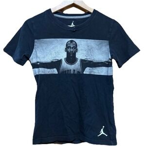 Michael Jordan‎ Outstretched Arms Mens Wrap Around Nike Air Jordan Black Medium